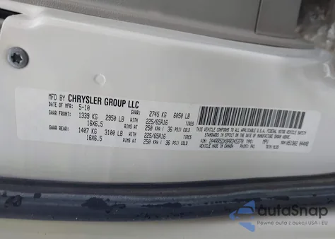 2010 Chrysler Town & Country Touring из США, поврежденный, VIN 2A4RR5DX9AR345370